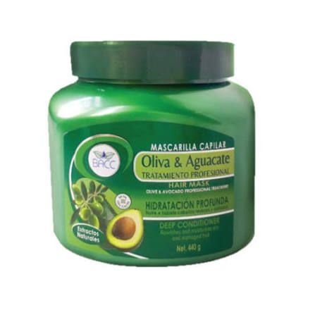 MASCARILLA CAPILAR OLIVA&AGUACATE 440GR (BACC)